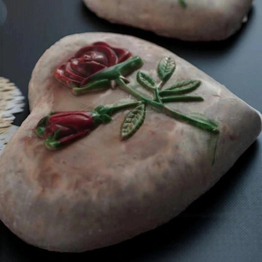 Medium Heart hand crafted full with Pistachio ganache